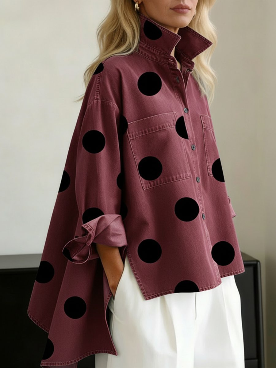 Peggy™ Polka Dot Overshirt