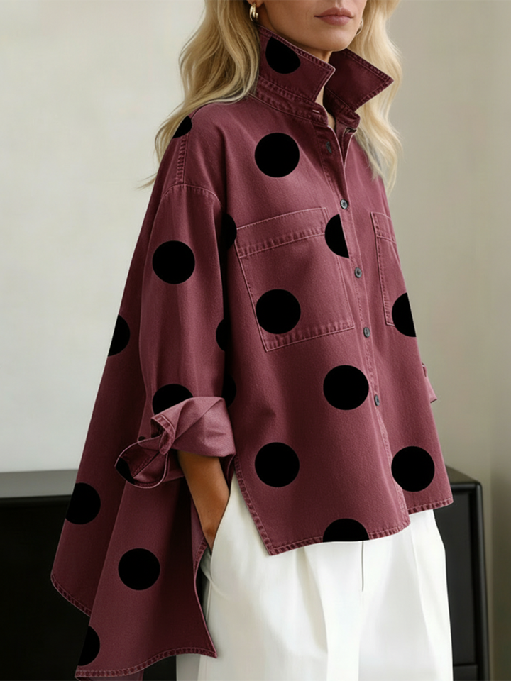 Peggy™ Polka Dot Overshirt