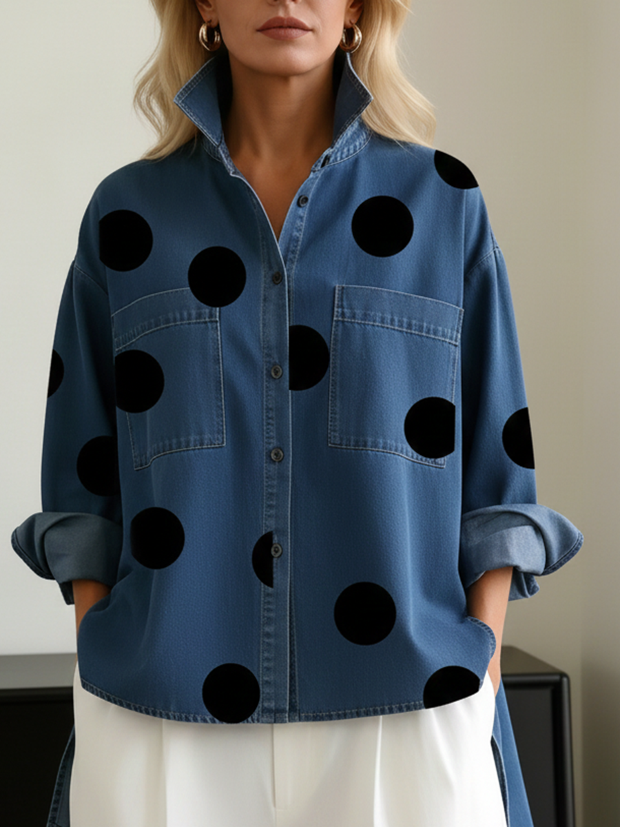 Peggy™ Polka Dot Overshirt
