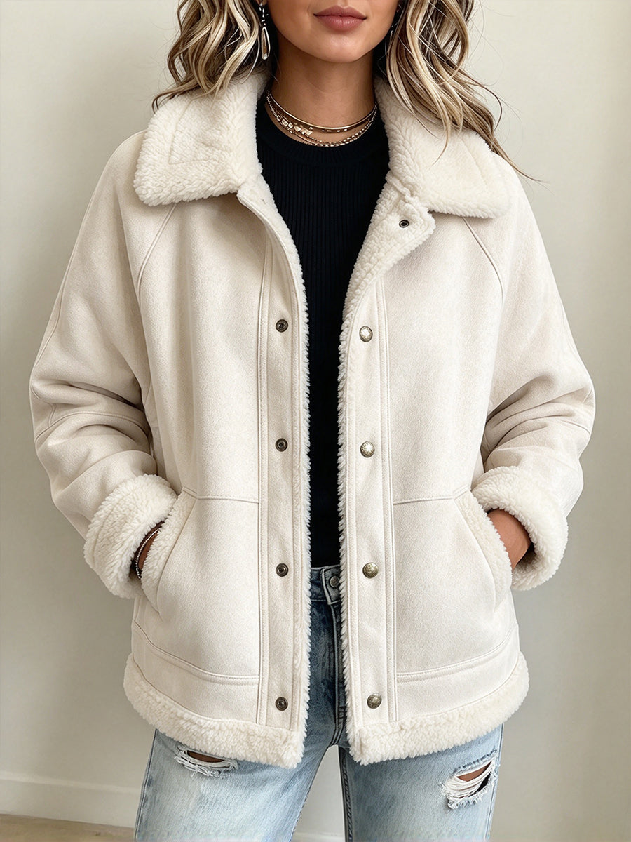 Wells™ Faux Suede &amp; Sherpa Jacket
