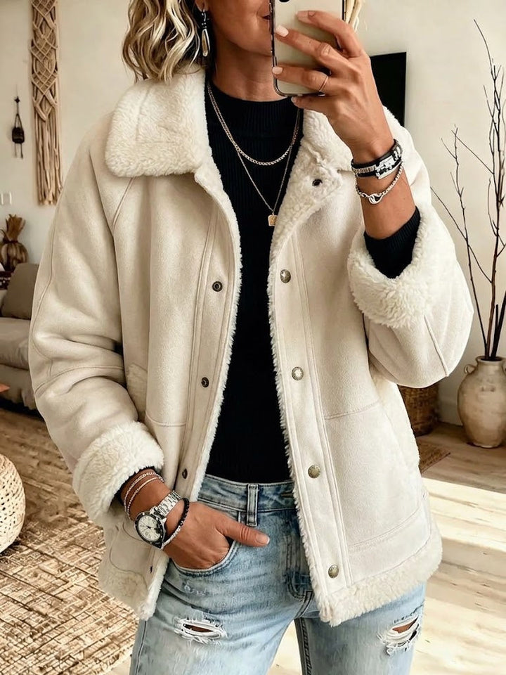 Wells™ Faux Suede &amp; Sherpa Jacket