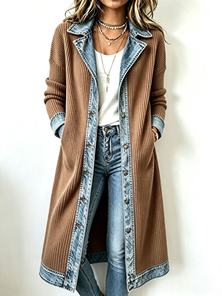 Rosabel™ Long-Line Knit Cardigan