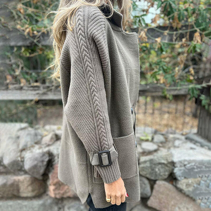 Isola™ Knit Double-Breasted Coat