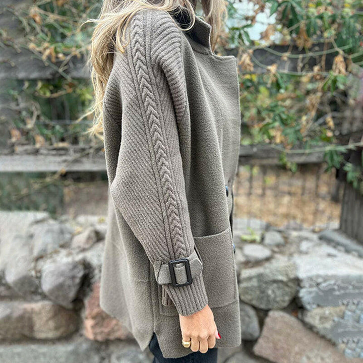 Isola™ Knit Double-Breasted Coat