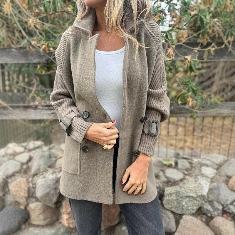 Isola™ Knit Double-Breasted Coat