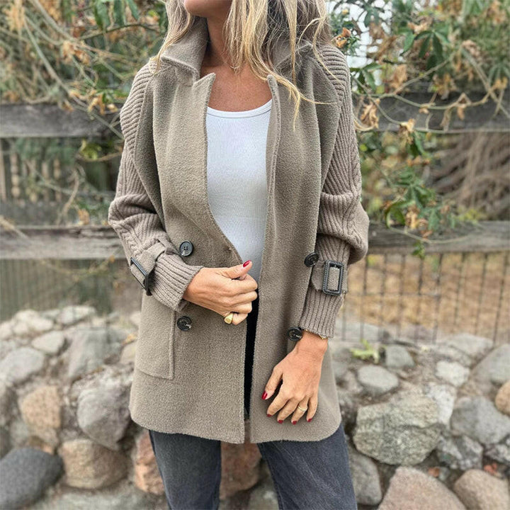 Isola™ Knit Double-Breasted Coat