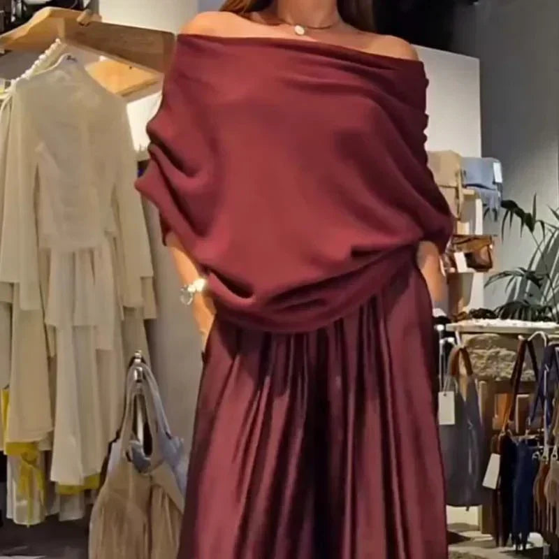 Morgana™ | Off-Shoulder Two-Piece Set