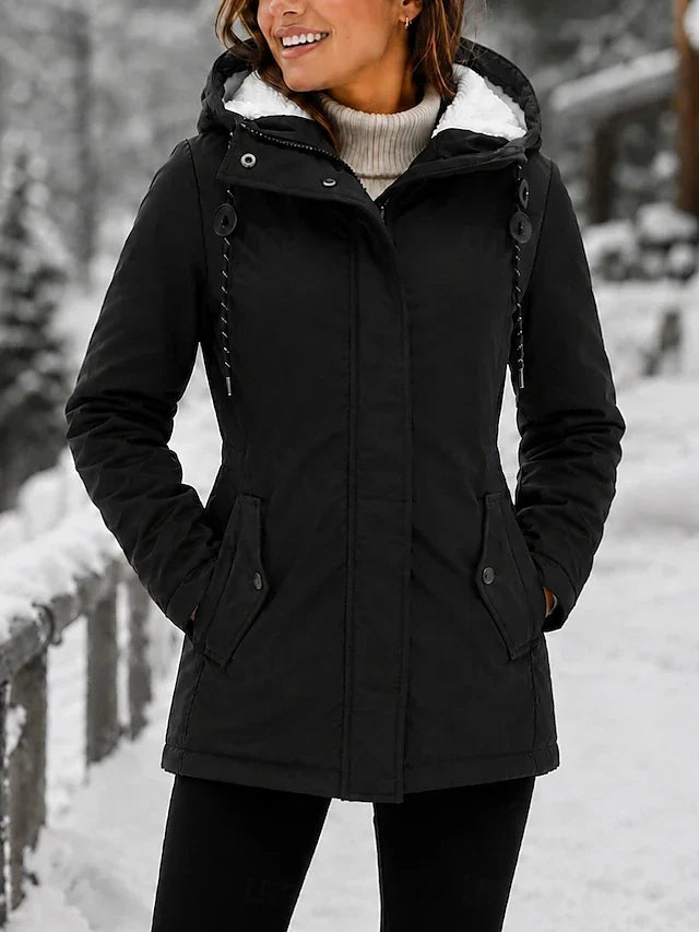 Marissa™ Casual Puffer Hooded Jacket