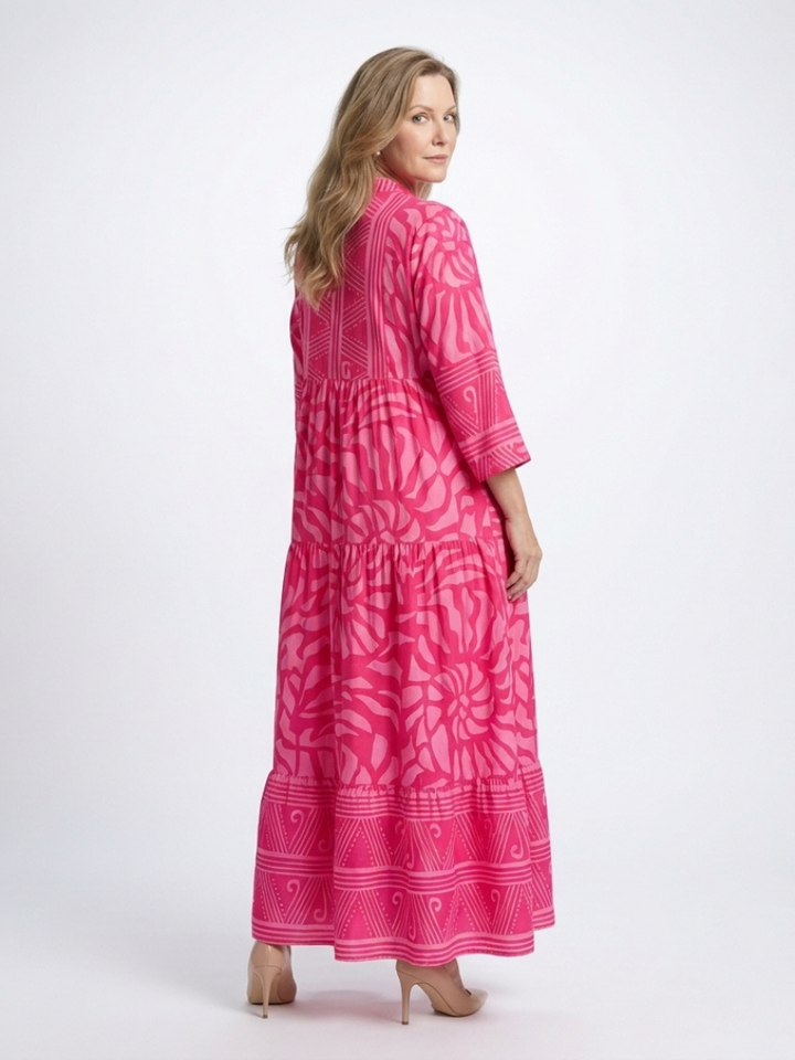 Marielle™ | Button Front Midi Dress