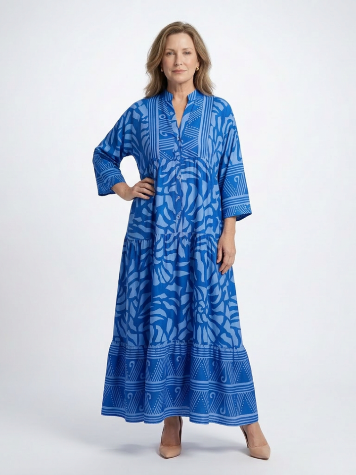 Marielle™ | Button Front Midi Dress